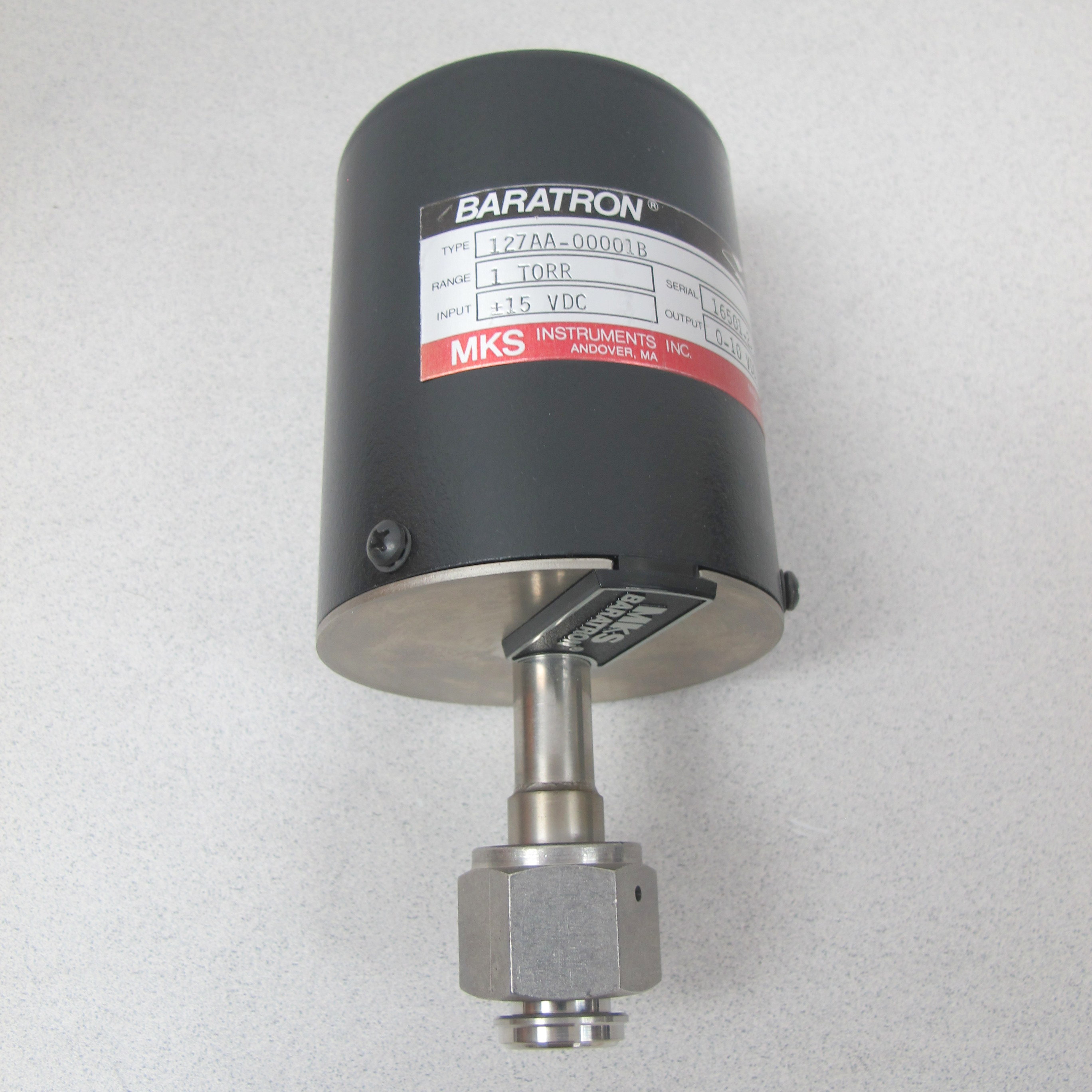 MKS Instruments Baratron Type 127 Pressure Transducer Vacuum