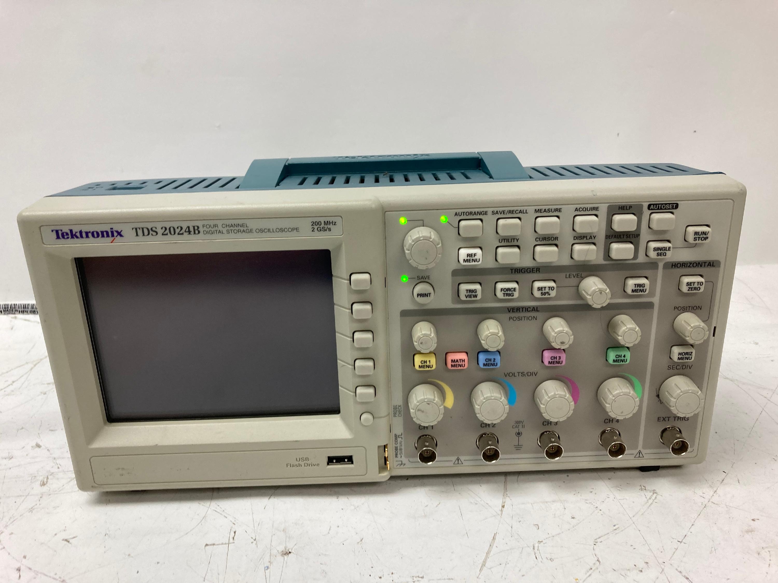 Tektronix TDS 2024B Four Channel Digital Storage Oscilloscope (no image ...